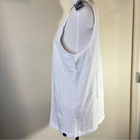 Hollister Men’s White Tank Top size S - Picture 5 of 6
